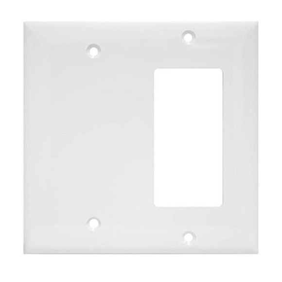 Blank outlet wall plate - Picture 1 of 1